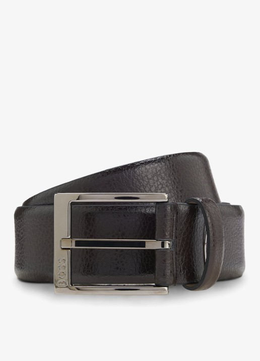 BOSS Riem van leer
