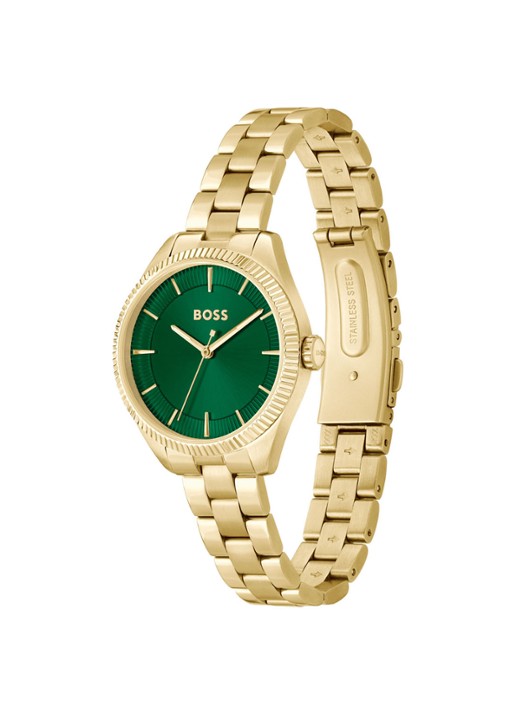 BOSS Sage horloge HB1502729 - detail 3 goud