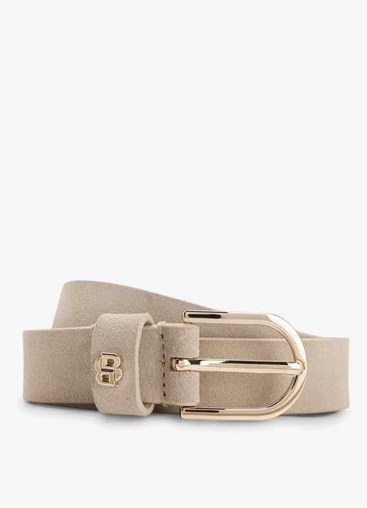 BOSS Scarlet riem van kalfsleer