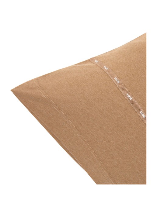 BOSS Sense kussensloop in katoenblend - detail 4 camel