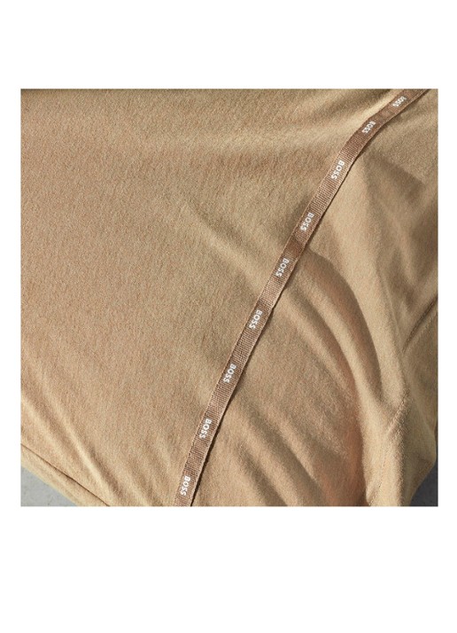 BOSS Sense kussensloop in katoenblend - detail 6 camel