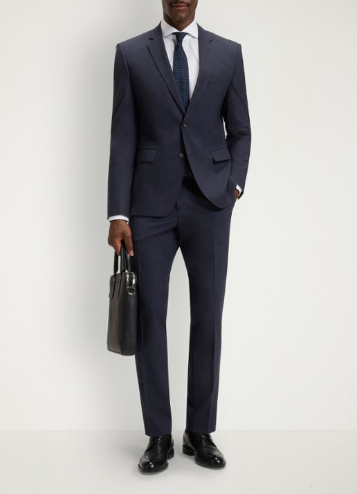 BOSS Slim fit 2-delig pak van scheerwol