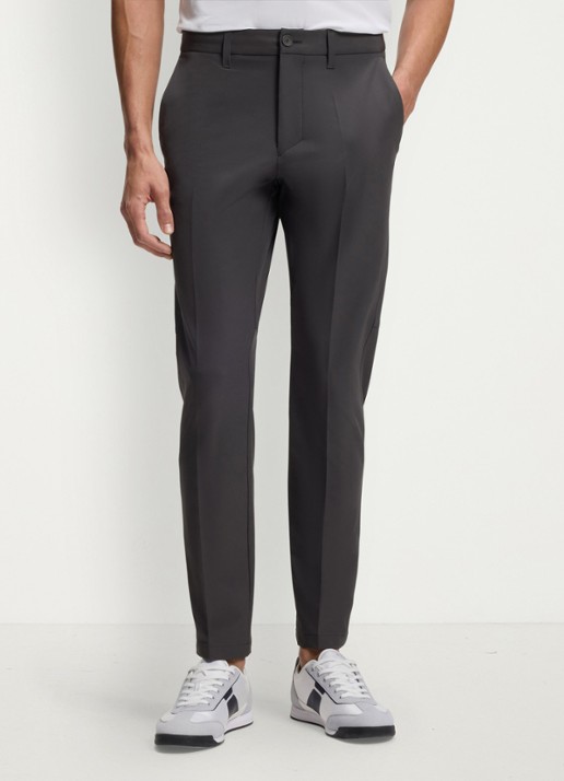 BOSS Slim-fit broek van waterafstotend stretchmateriaal