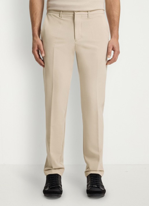 BOSS Slim-fit broek van waterafstotend stretchmateriaal - detail 4 beige