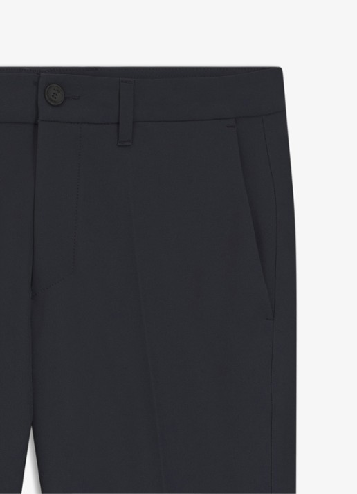 BOSS Slim-fit broek van waterafstotend stretchmateriaal - detail 3 dark blue-402 / blauw