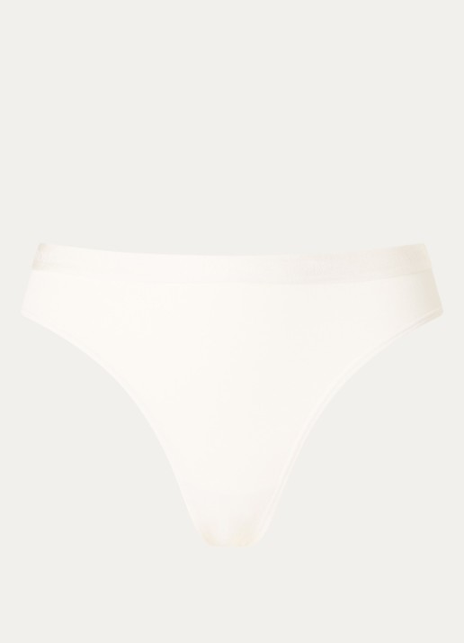 BOSS Slip met logoband - voorkant 2 gebroken wit