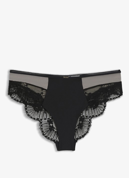 BOSS Slip van kant - voorkant 4 zwart