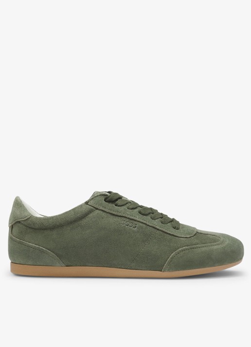BOSS Sneakers van suède