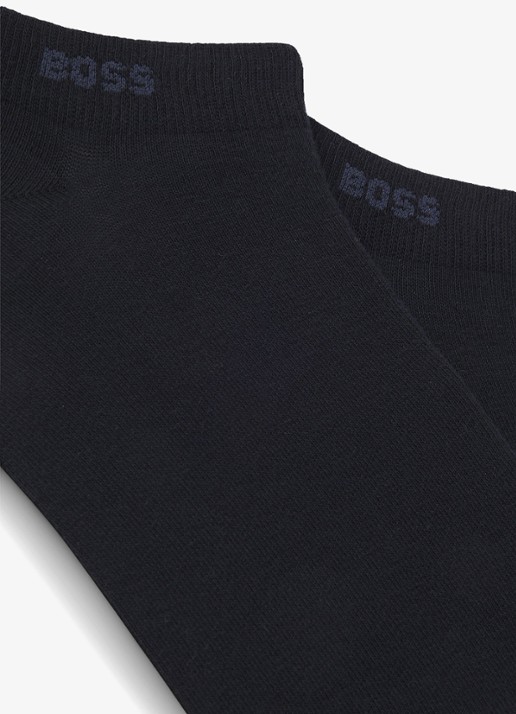 BOSS Sokken in 2-pack - detail donkerblauw
