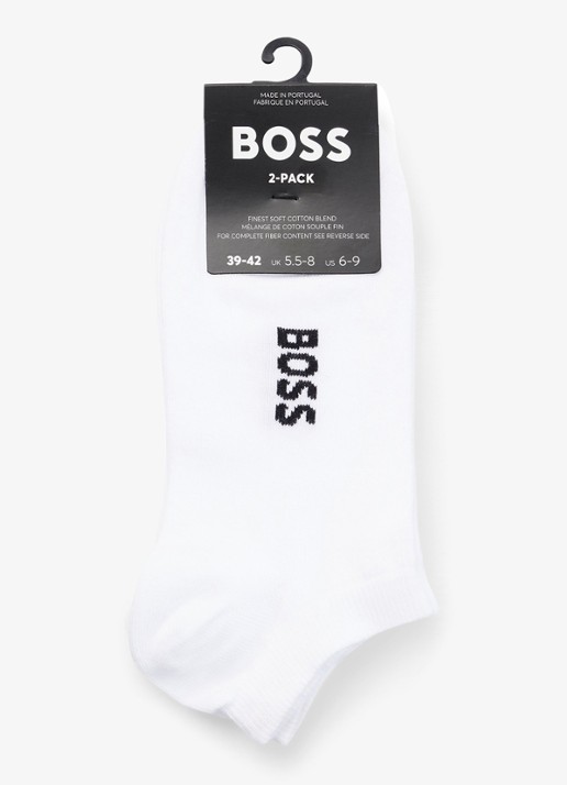 BOSS Sokken met logo in 2-pack - detail 3 gebroken wit