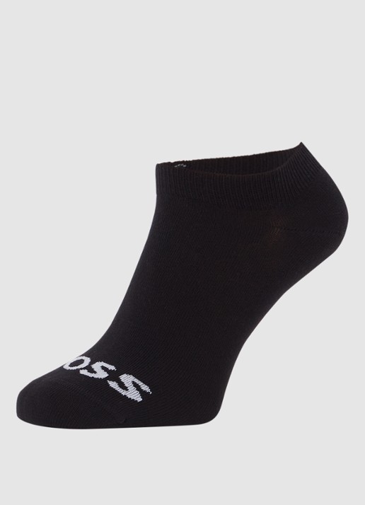BOSS Sokken met logo in 3-pack - detail 3 zwart