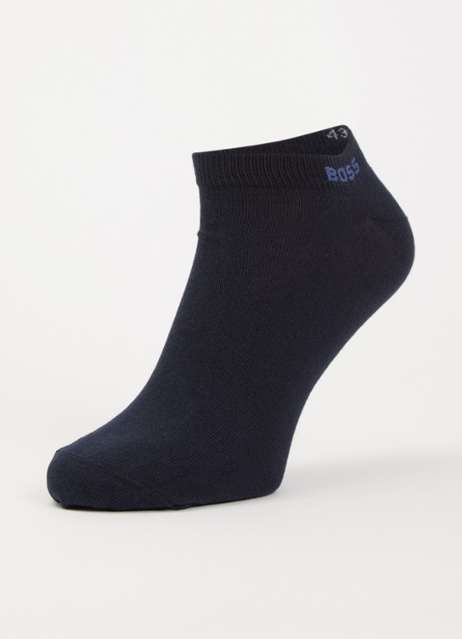 BOSS Sokken met logo in 5-pack - detail 3 blauw
