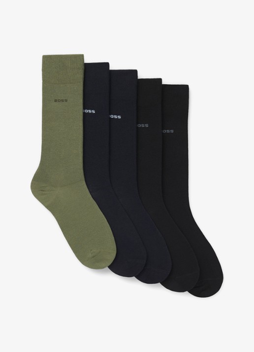BOSS Sokken met logo in 5-pack