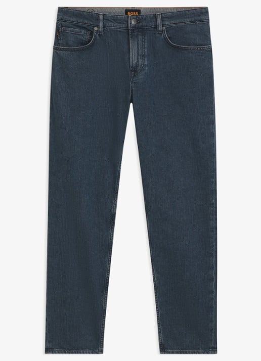 BOSS Straight leg jeans met steekzakken