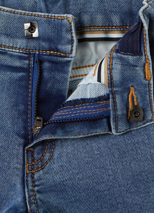 BOSS Straight leg jeans met steekzakken - detail 3 indigo