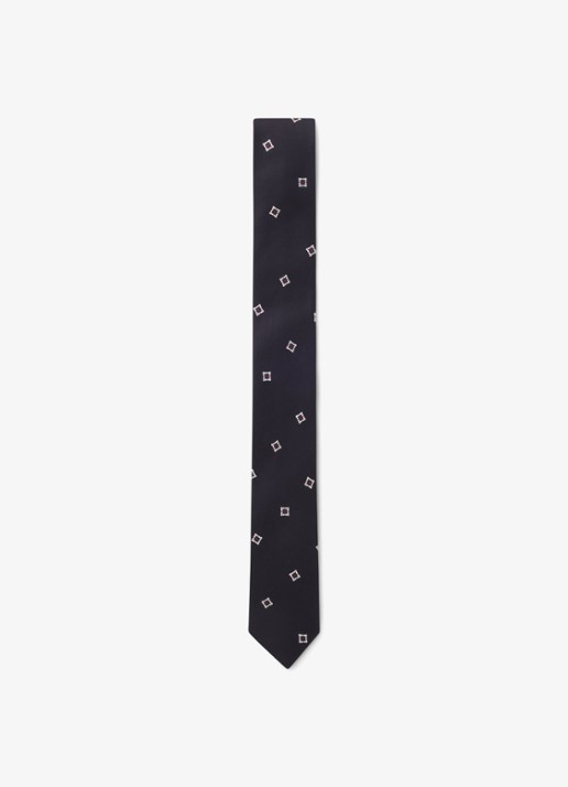 BOSS Stropdas met print