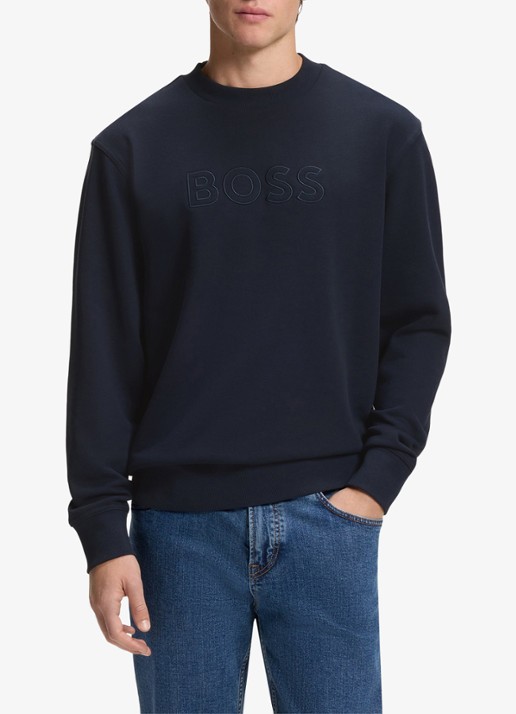 BOSS Sweater met logo