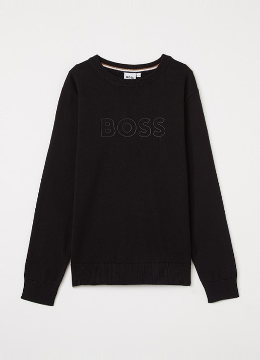 BOSS Sweater met logo