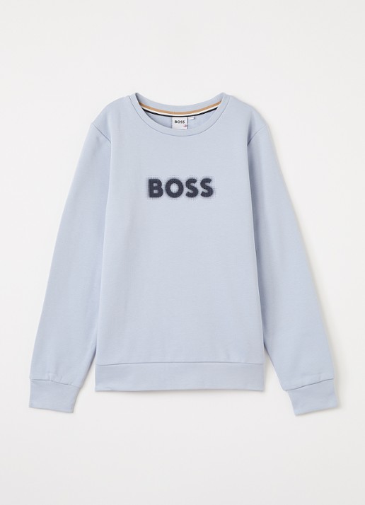 BOSS Sweater met logoprint