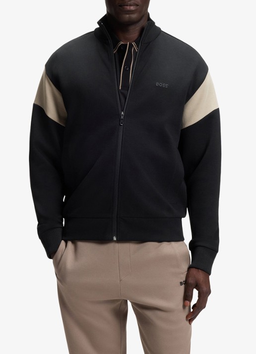 BOSS Sweatvest met logo