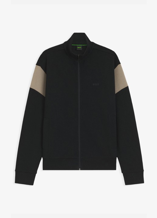 BOSS Sweatvest met logo