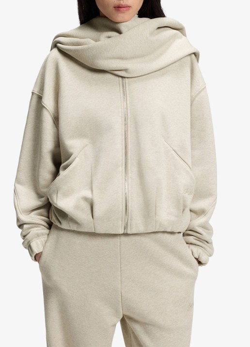 BOSS Sweatvest met ritssluiting