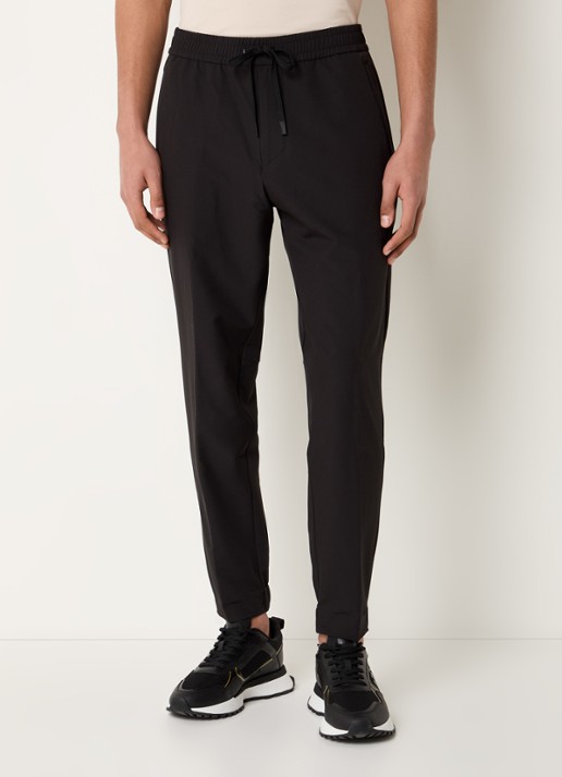 BOSS T_Flex tapered fit joggingbroek met steekzakken