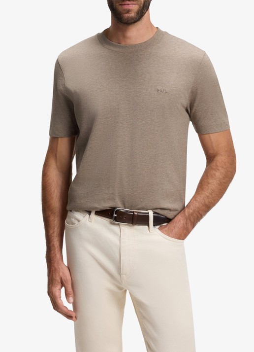 BOSS T-shirt met logo