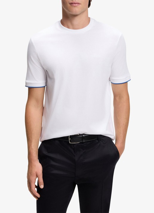 BOSS T-shirt met logoborduring
