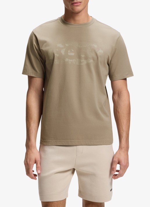 BOSS T-shirt met logoprint