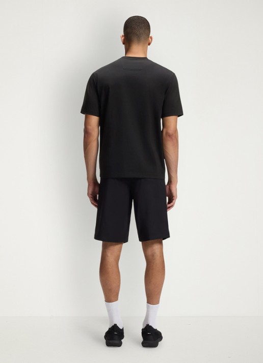 BOSS T-shirt met logoprint - achterkant 3 black-001 / zwart
