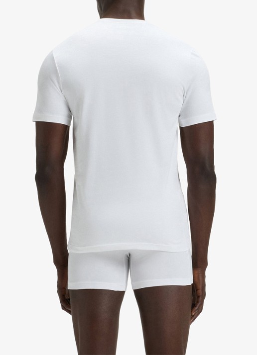 BOSS T-shirt met ronde hals in 3-pack - achterkant 5 donkerblauw