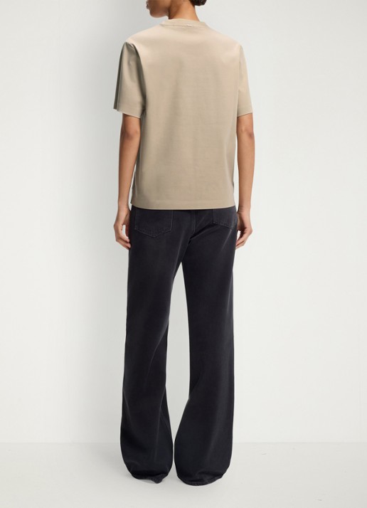 BOSS T-shirt met ronde hals - achterkant 3 beige