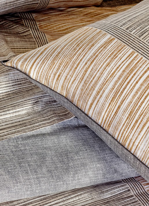 BOSS Taman kussensloop - detail 2 beige