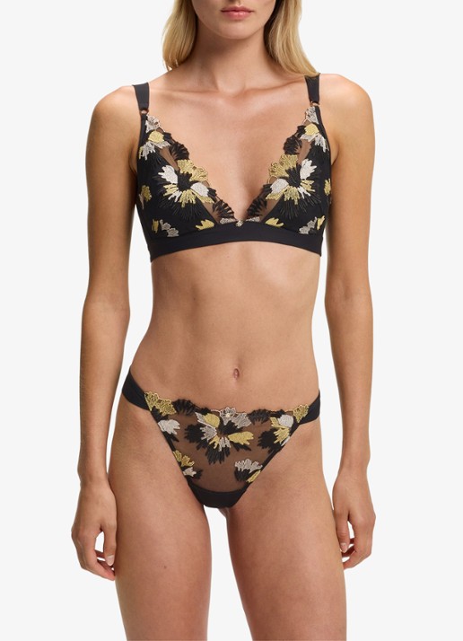 BOSS Tanga met details van kant