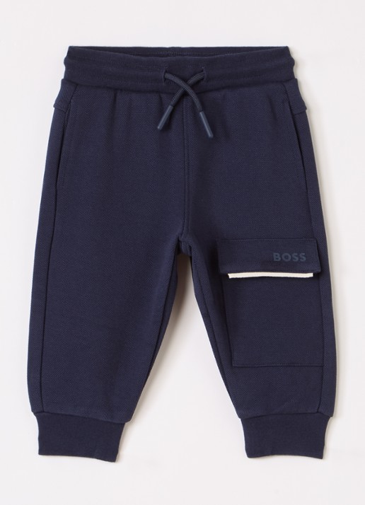 HUGO BOSS Tapered fit cargobroek met logo