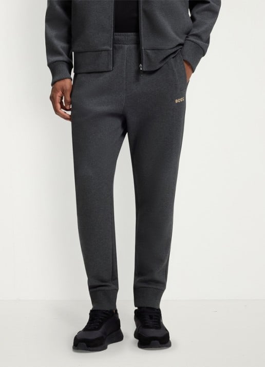 BOSS Tapered fit joggingbroek met logo