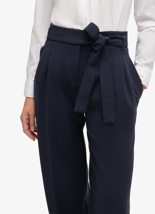 BOSS Tapiana 10166126 01  001 - detail 5 donkerblauw