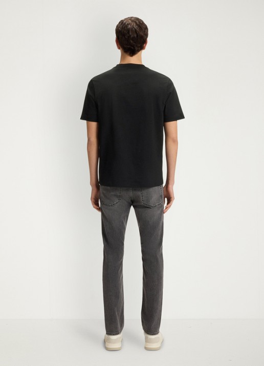 BOSS TChup T-shirt met logo - achterkant black-001 / zwart