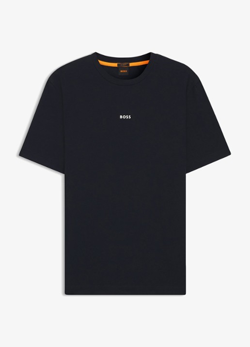 BOSS TChup T-shirt met logo - voorkant dark blue-404 / blauw