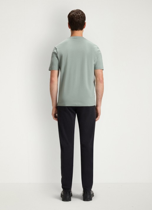 BOSS TChup T-shirt met logo - achterkant 3 open green-351 / groen