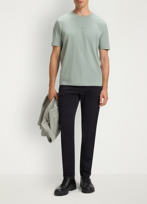 BOSS TChup T-shirt met logo - voorkant 2 open green-351 / groen