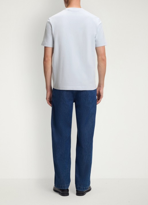 BOSS TChup T-shirt met logo - achterkant light/pastel grey-054 / grijs