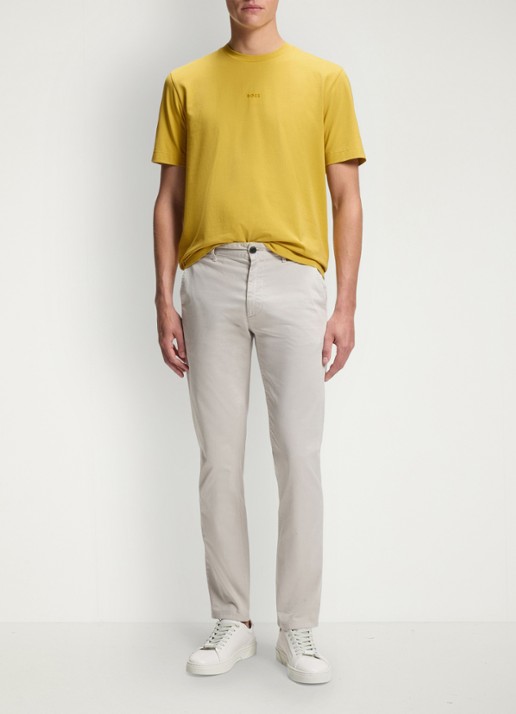 BOSS TChup T-shirt met logo - voorkant 2 medium yellow-721 / geel