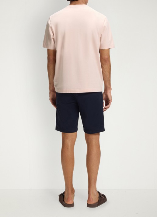 BOSS TChup T-shirt met logo - achterkant 3 open pink-690 / roze