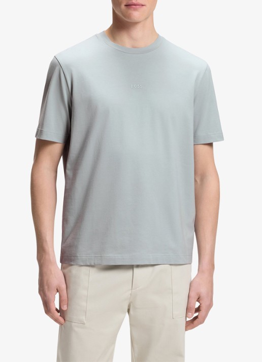 BOSS TChup T-shirt met logo - detail 3 open grey-084 / grijs
