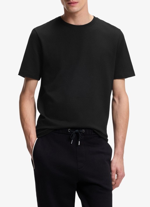 BOSS Tiburt 240 10231018 01  301 - detail 3 black-001 / zwart