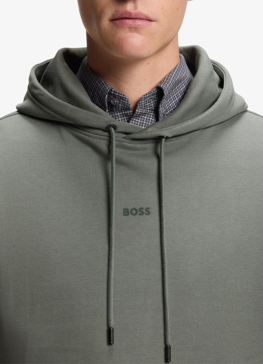 BOSS Trainingspak met steekzakken en logo - detail 5 donkergrijs