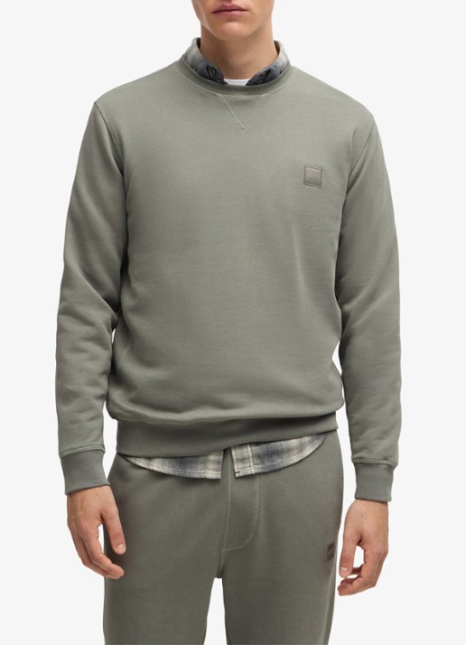 BOSS Westart sweater met logo