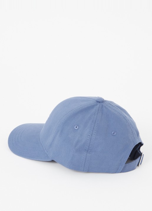 BOSS Zed pet met logoborduring - detail 2 blauw